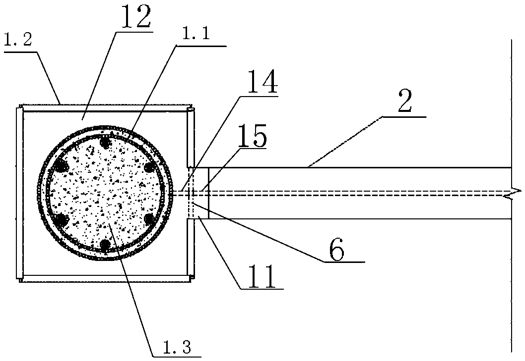 Reinforced cold-bent concrete-filled steel tube column, structure system and construction method