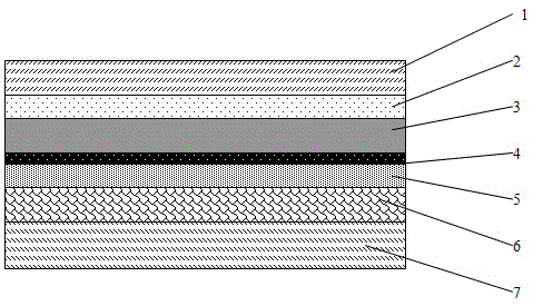 Soft package membrane for lithium battery