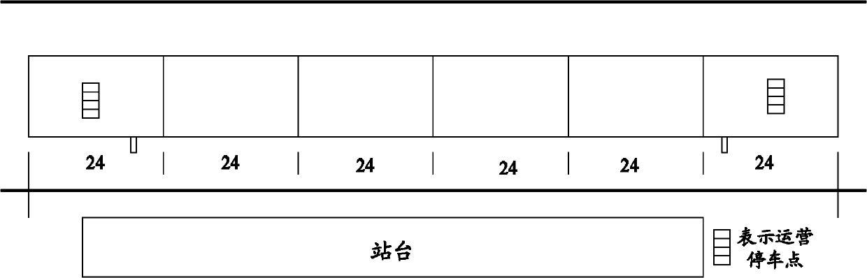 Train stopping control method and system