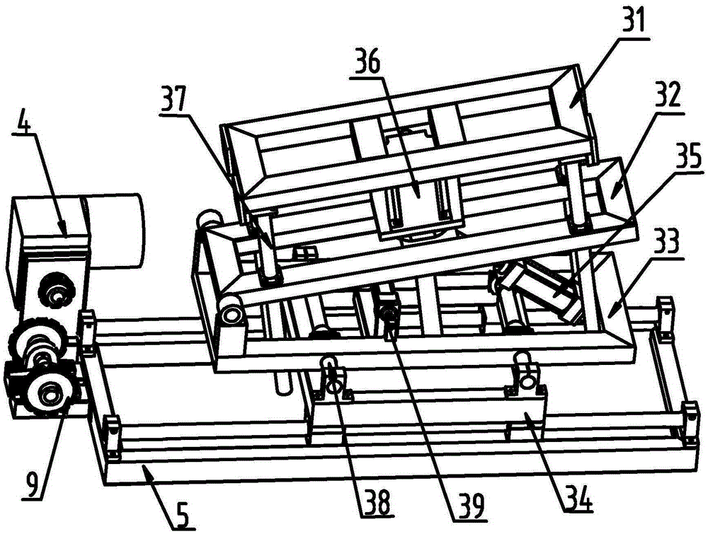 Reel loading and unloading device