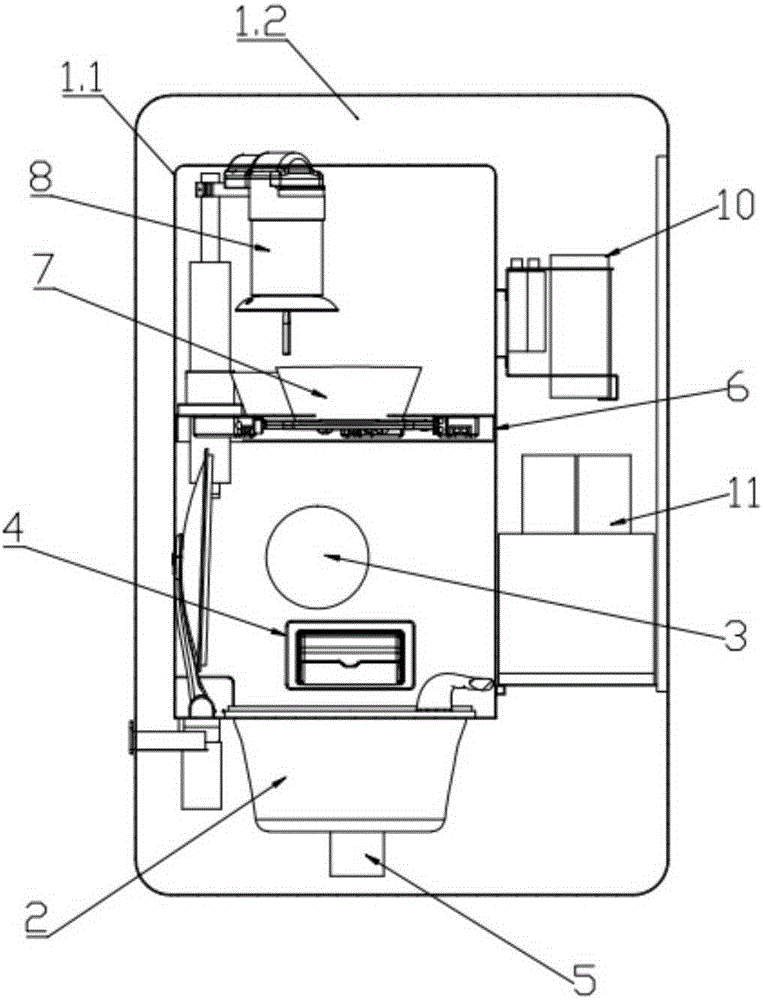 Intelligent frying machine