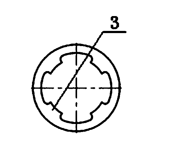 Precision forging and plastic molding process for inner toothed ring of winch