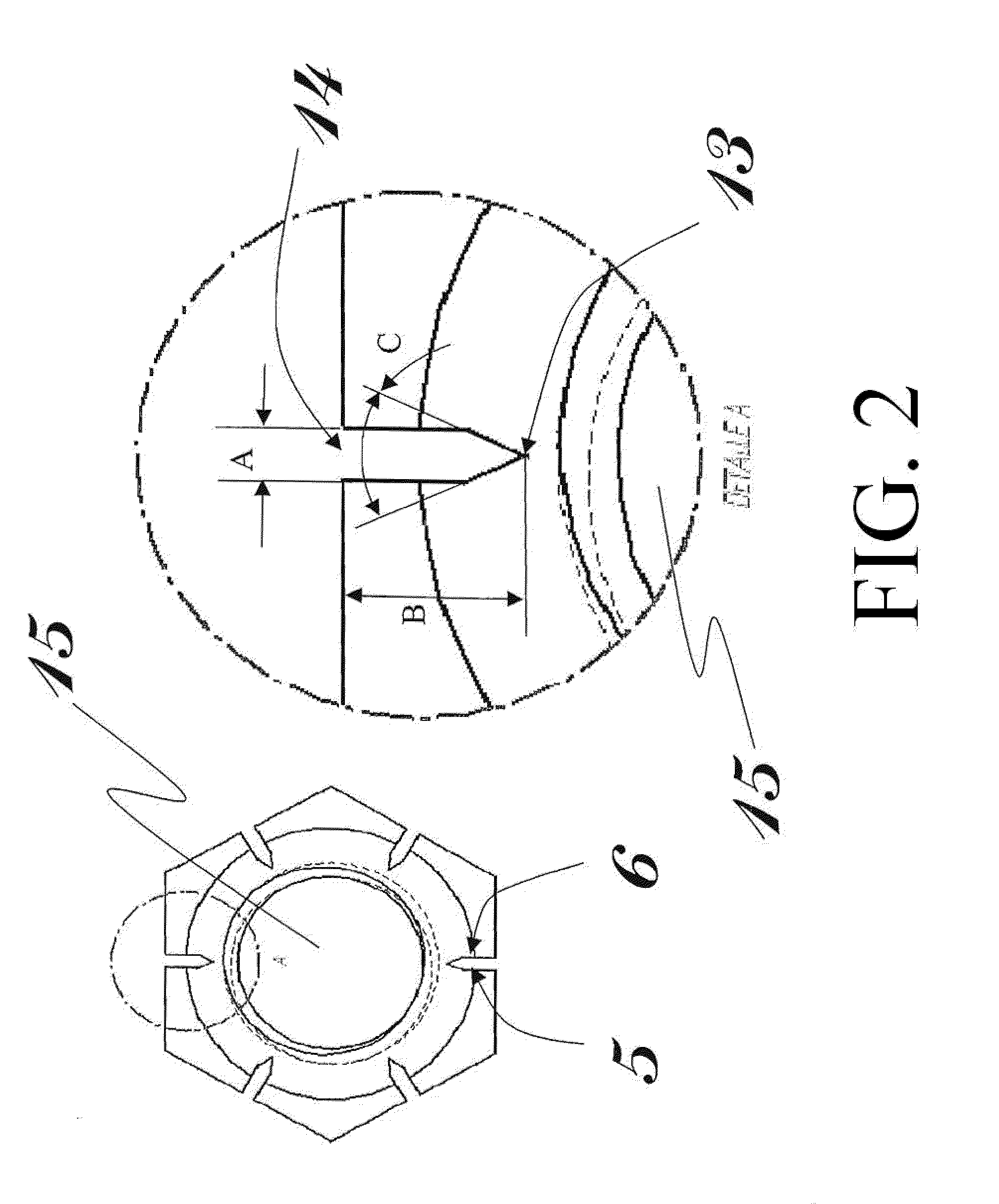 Fast Extraction Threaded Nut