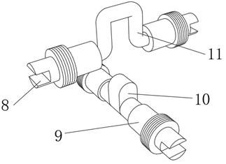 Steel structure butt joint positioning device for building construction