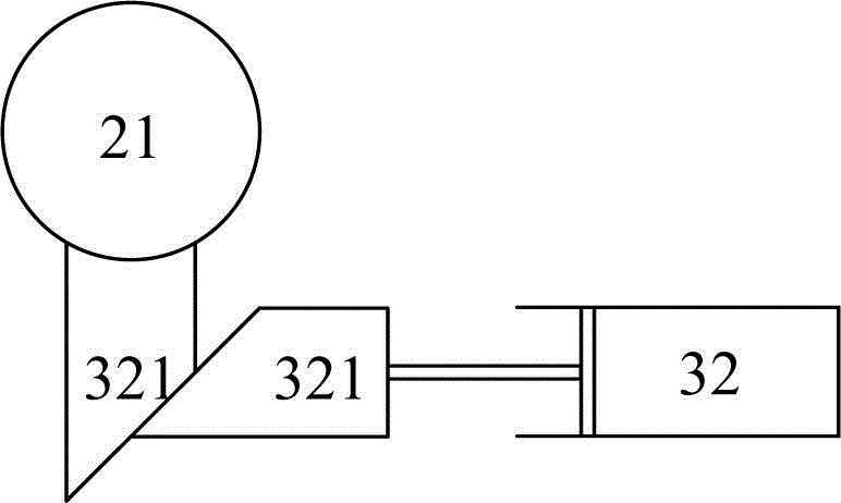 Heavy reduction sector section used for overcoming plate blank looseness and shrinkage defects and application method thereof