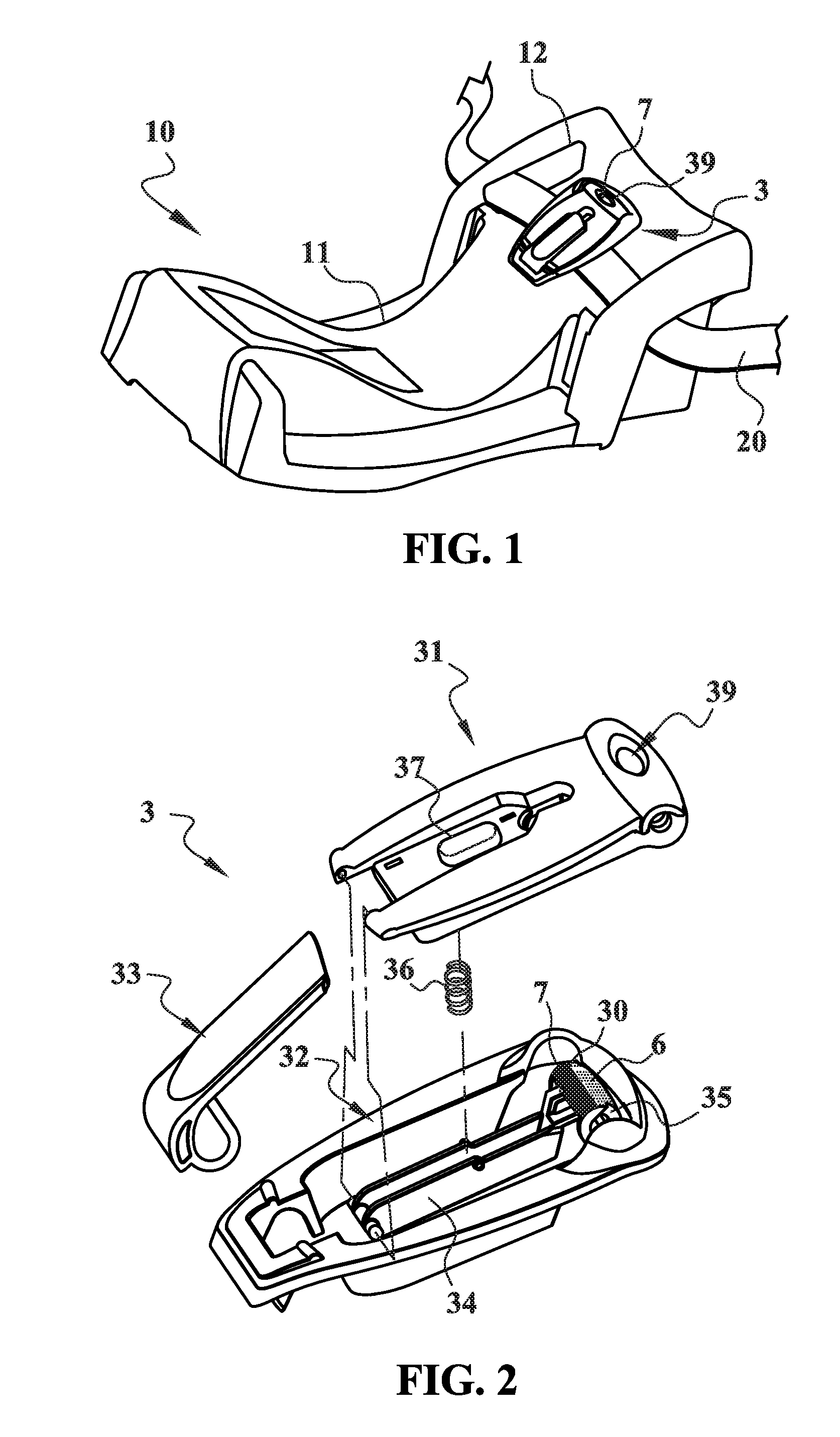 Base retaining system with a belt tension indicator