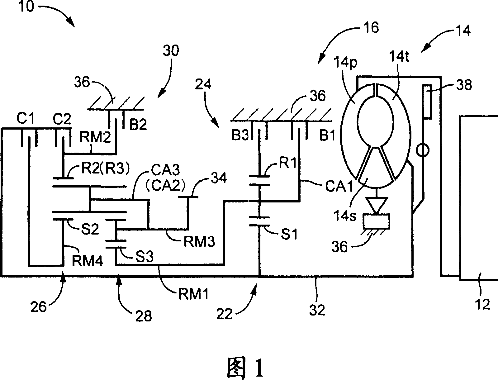 Vehicular automatic transmission