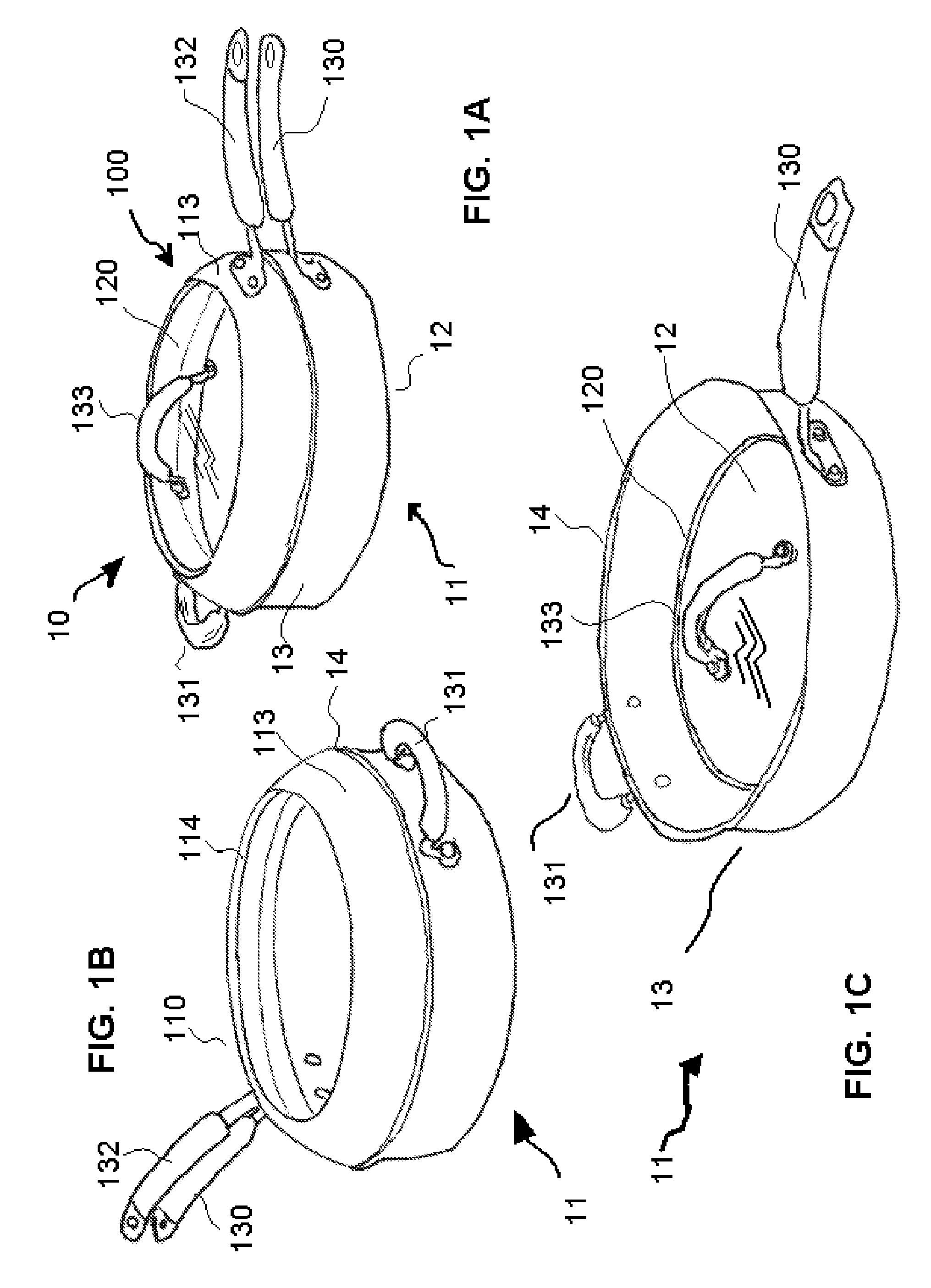 Cookware with multiple component lid