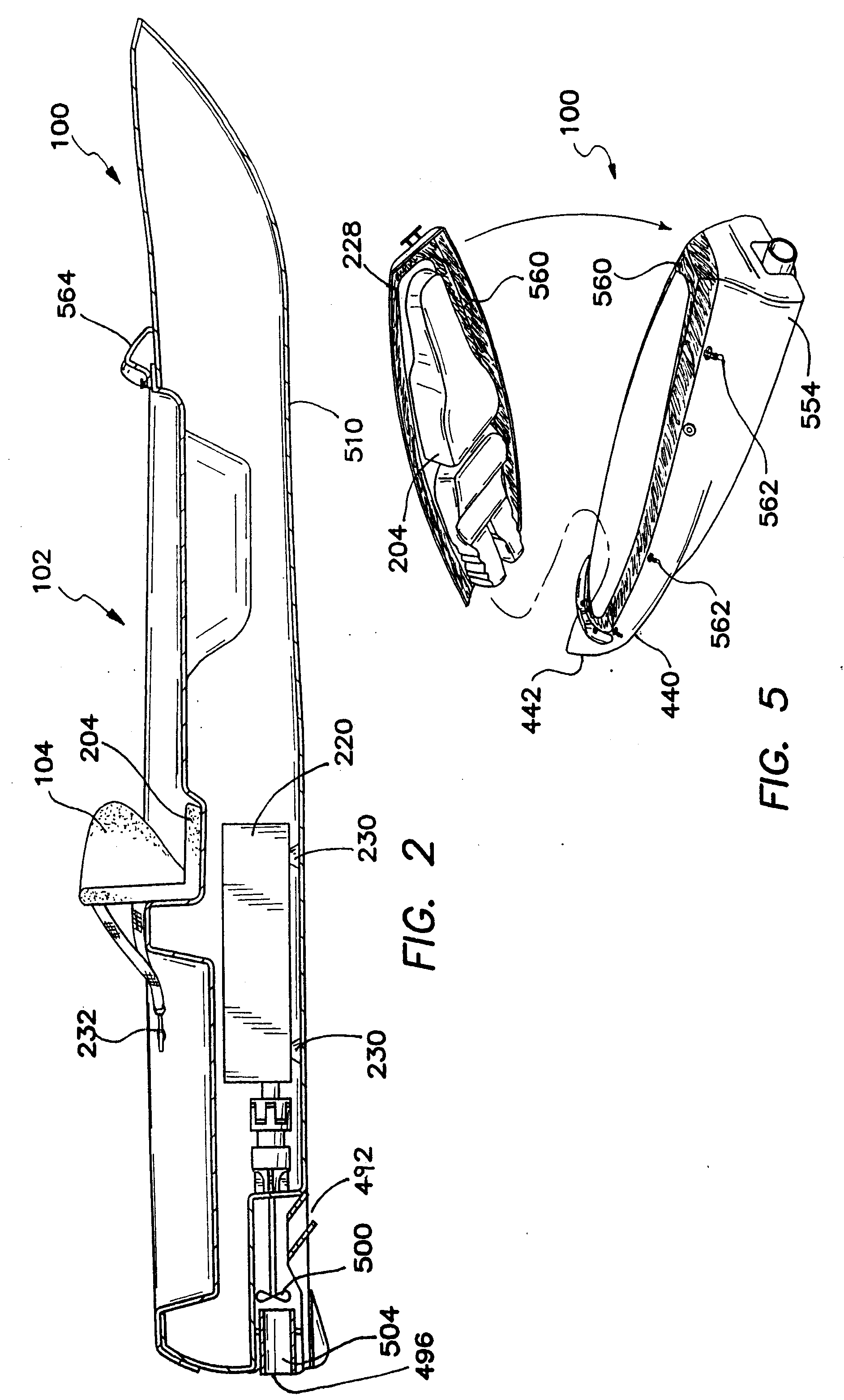 Powered kayak-like boat