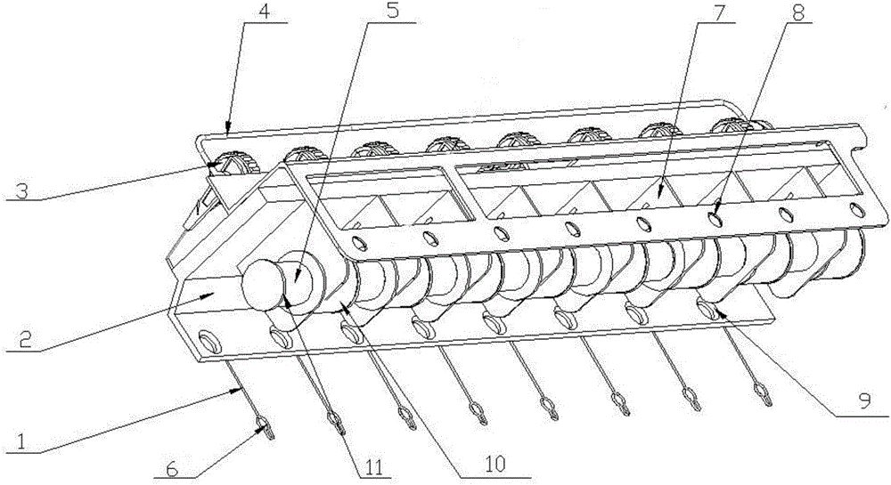 Yarn tension control device