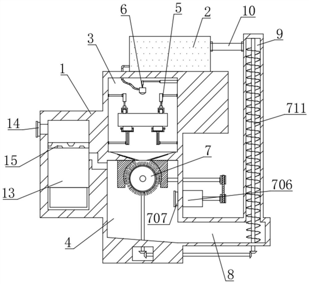 Intelligent welding seam shot blasting machine