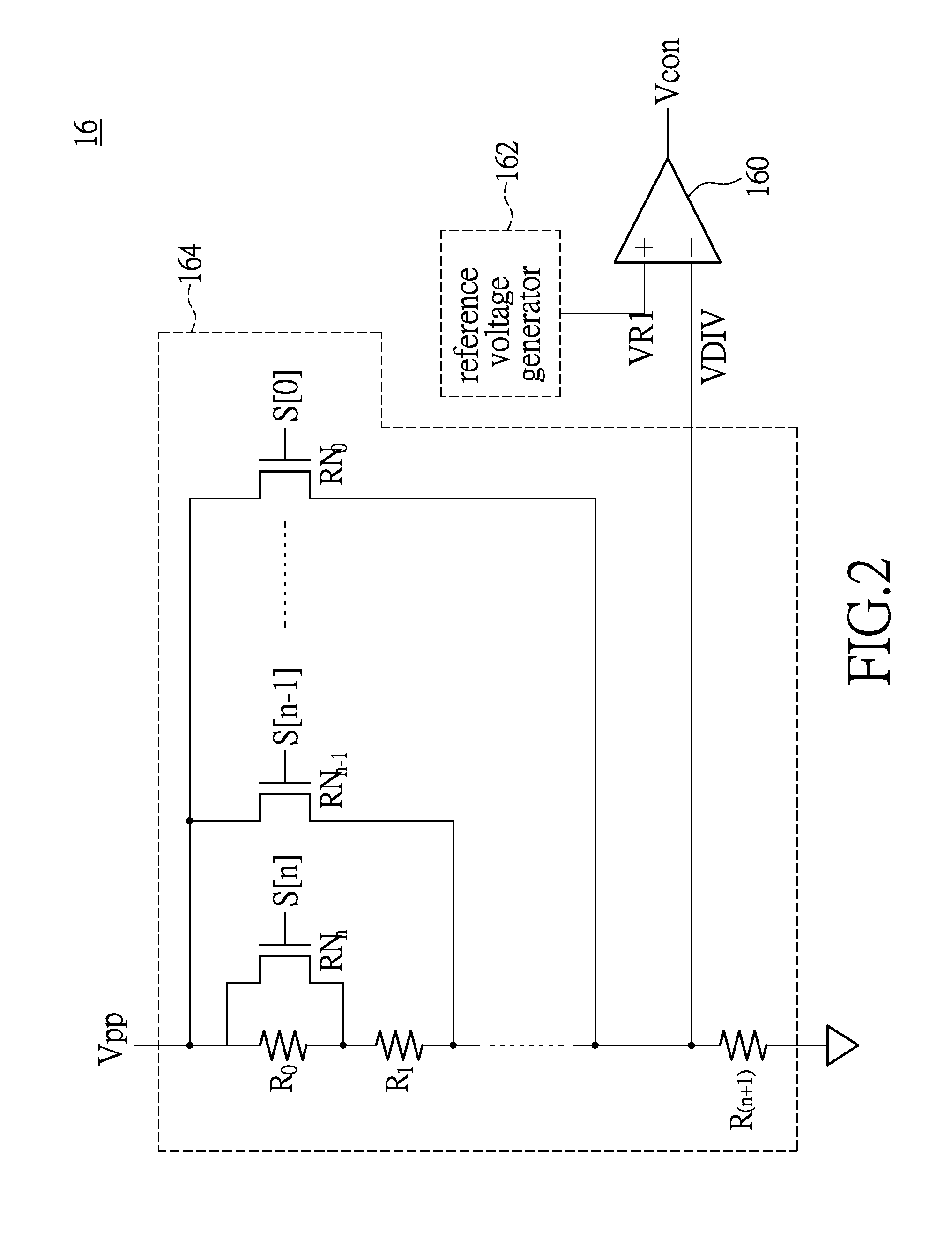 Programmable voltage generator for nonvolatile memory device