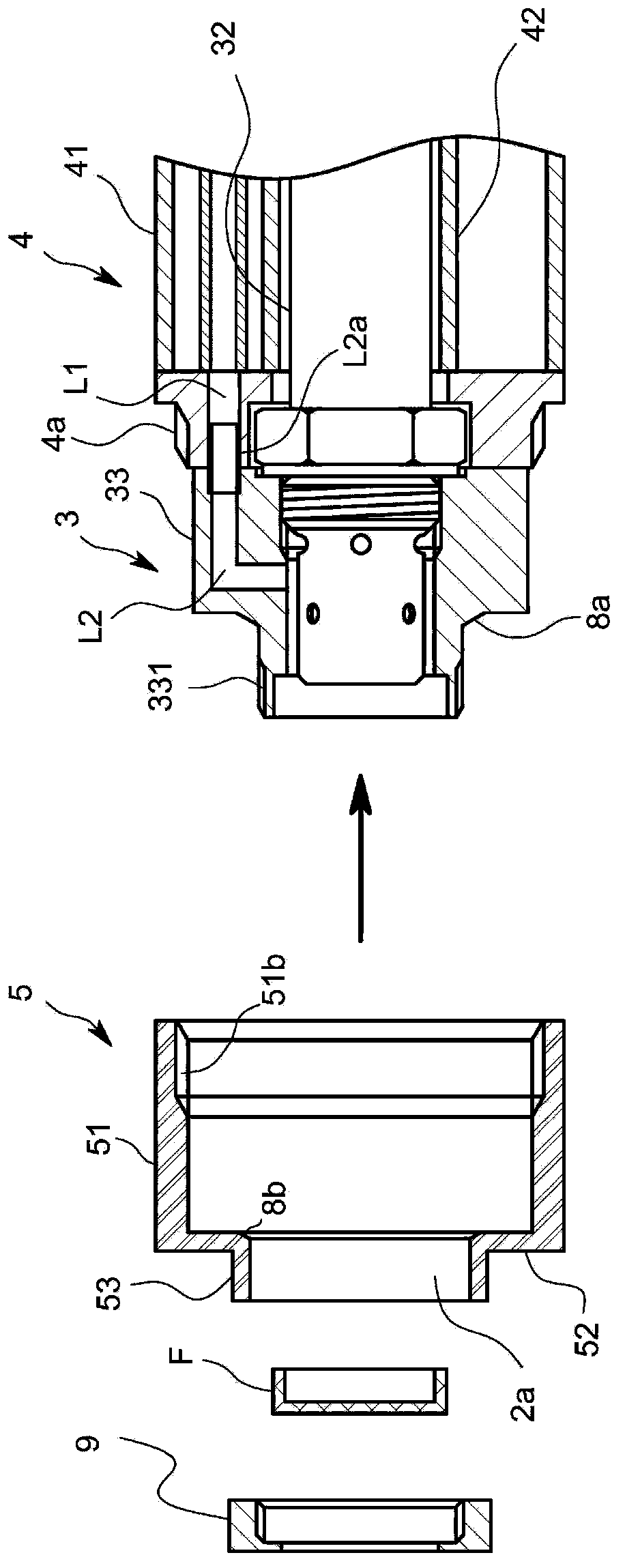 Exhaust gas analyzer and probe unit