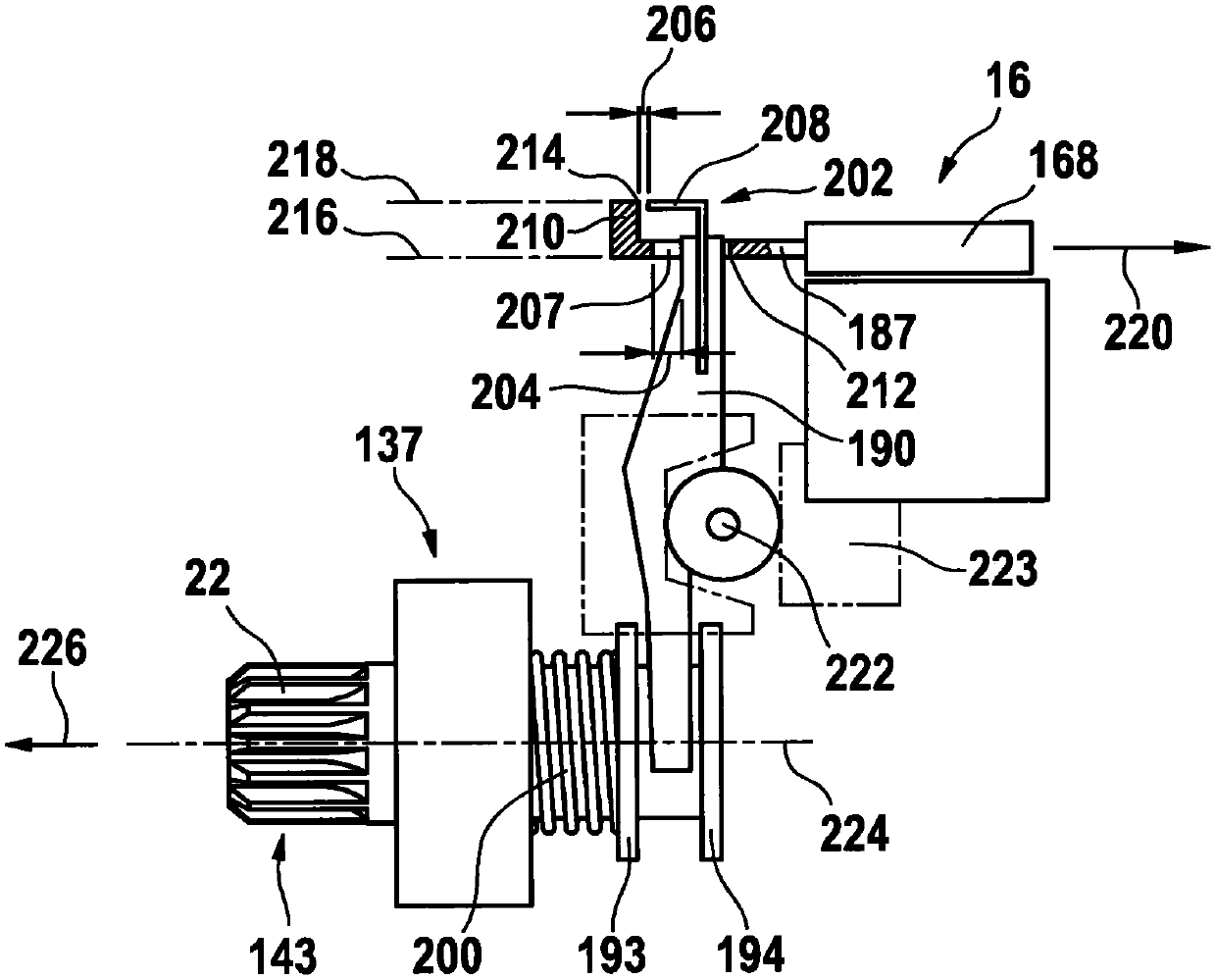 Starting devices for internal combustion engines