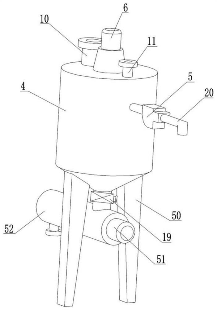 Solid garbage treatment device