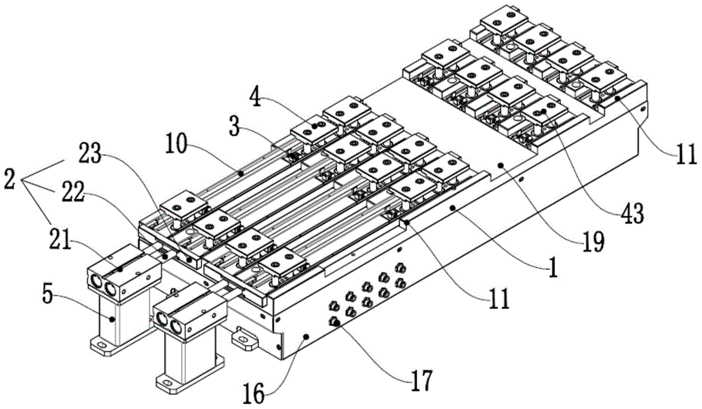 Special fixture for clamping frame artifacts