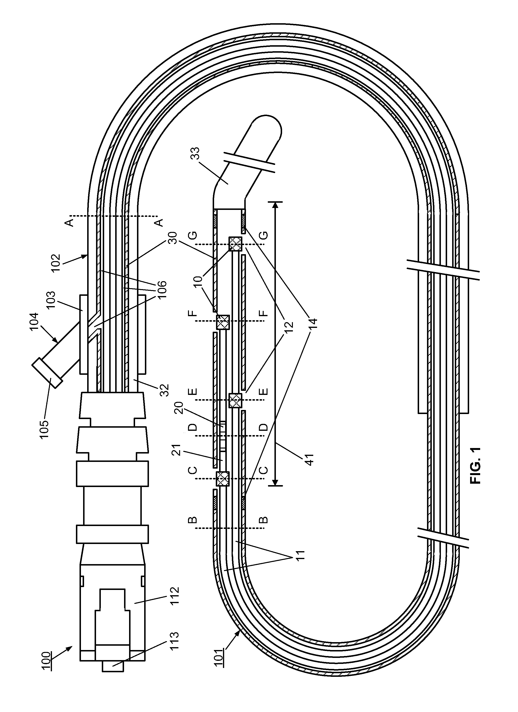 Apparatus, system and methods for measuring a blood pressure gradient