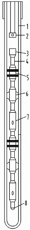 Layered exploitation production string controlled in bidirectional wireless identification mode and regulation device