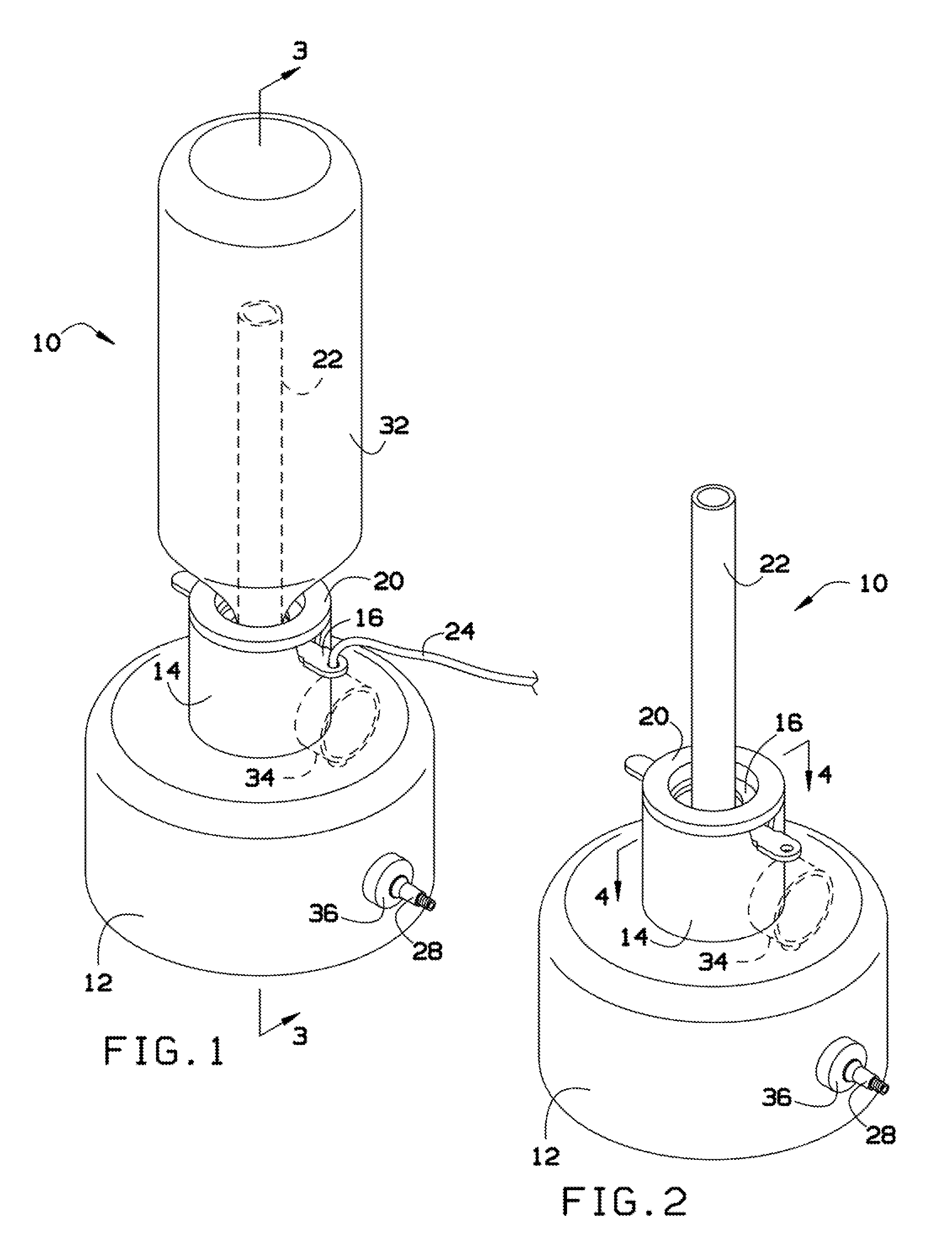 EZ-launch two liter pop bottle launcher