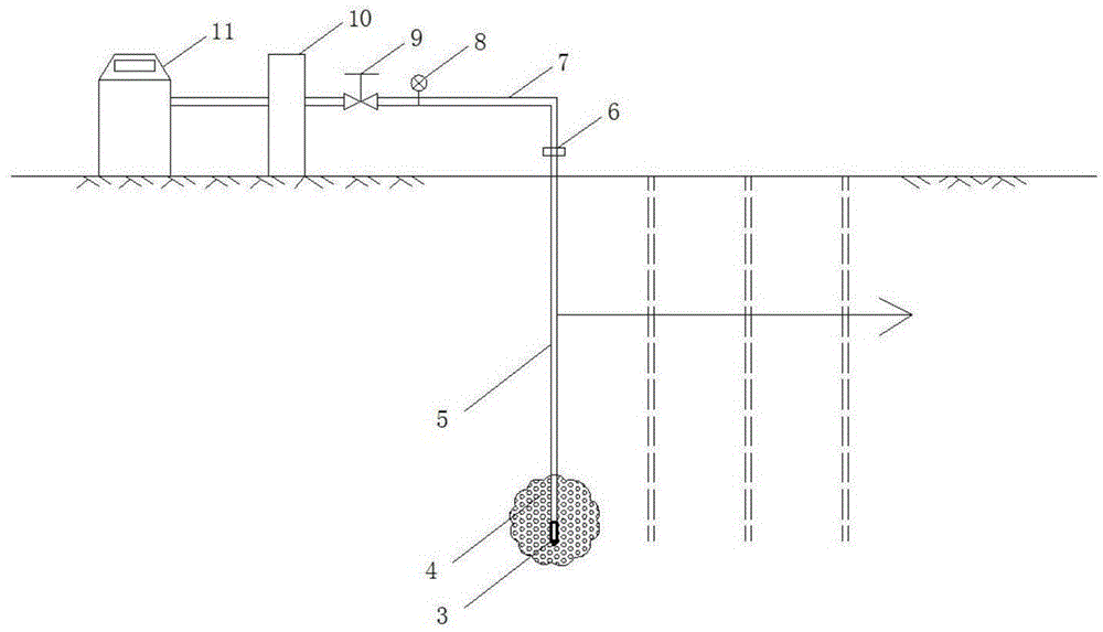 A micro-nano bubble treatment device and operation method for liquefiable foundation