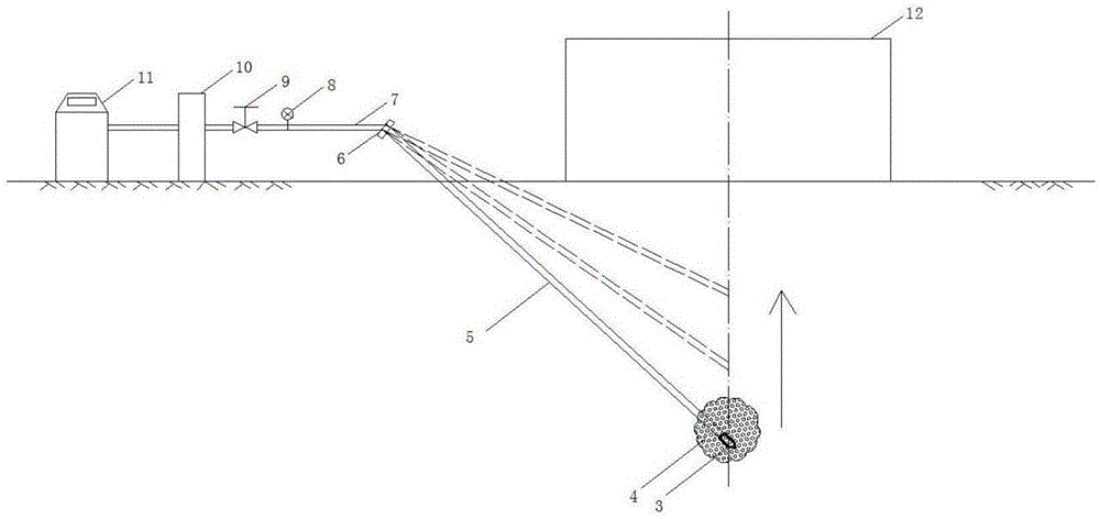 A micro-nano bubble treatment device and operation method for liquefiable foundation