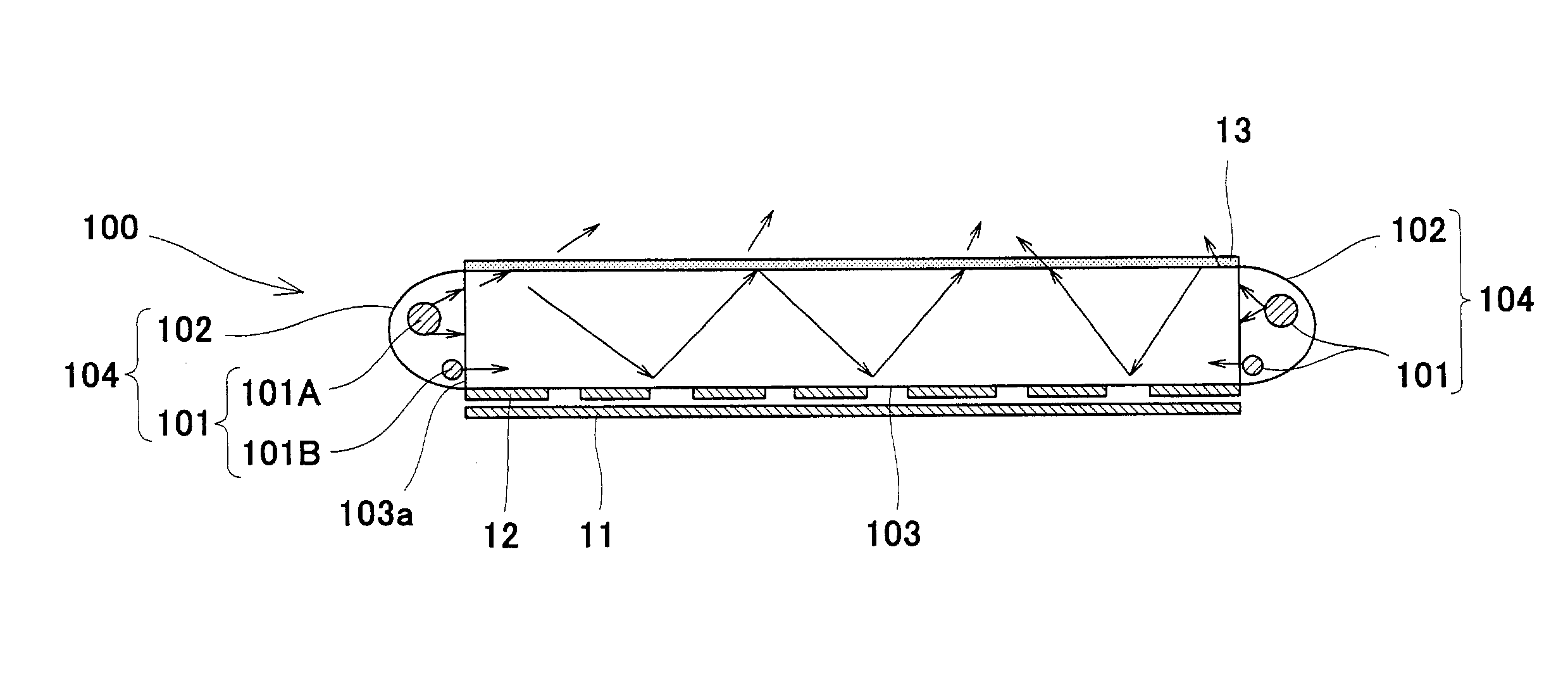 Illuminator, image display comprising the same, liquid crystal television, liquid crystal monitor, and liquid crystal information terminal