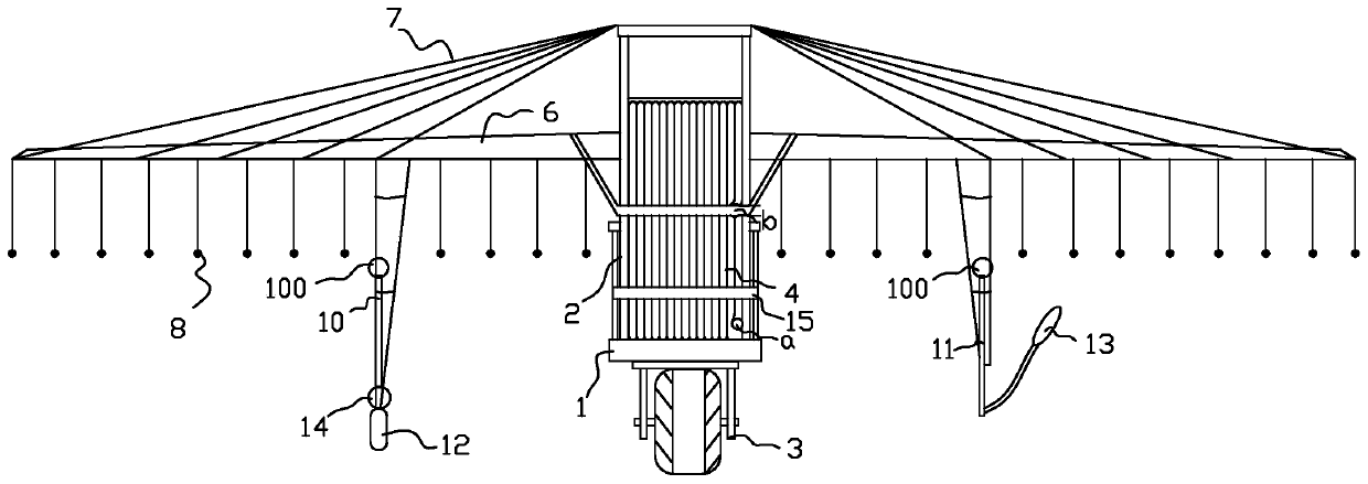 Solar translation sprinkler