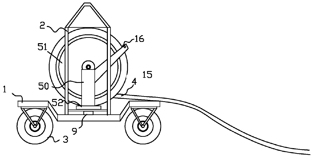 Solar translation sprinkler