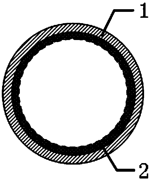 A kind of cross-linked fluoroplastic heat-shrinkable sleeve and preparation method thereof