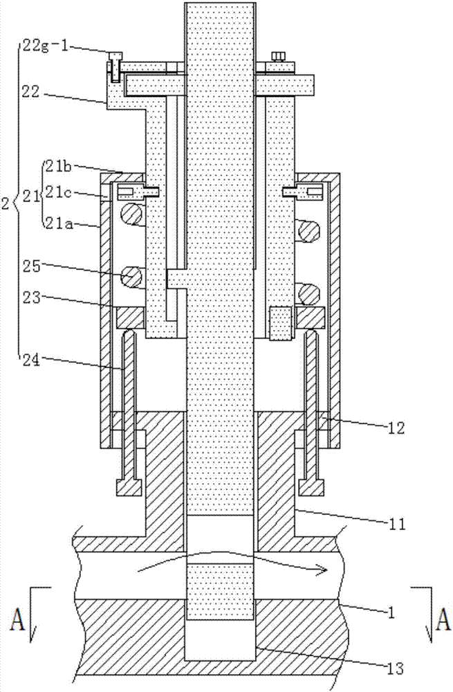 Using method of flowing speed adjusting device for nursing