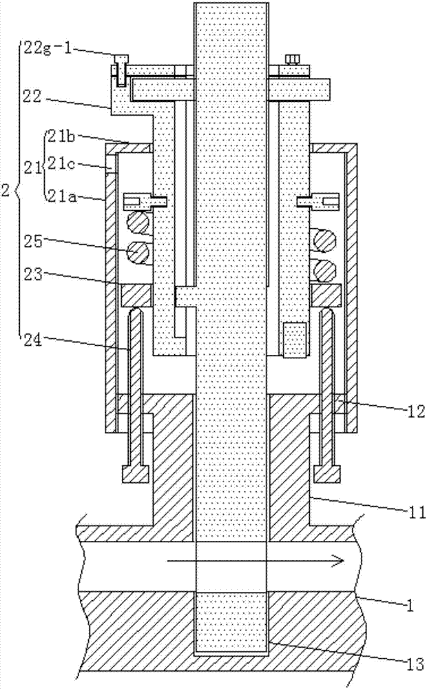 Using method of flowing speed adjusting device for nursing