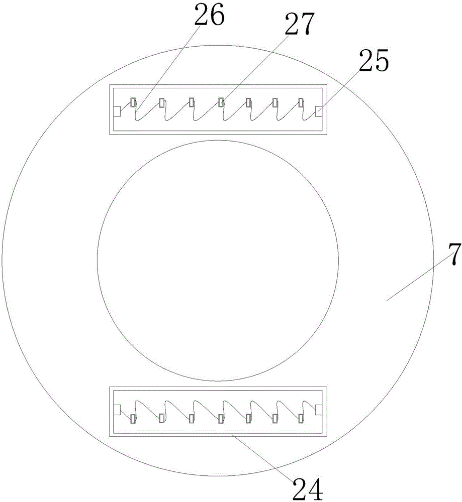 Nylon thread drying device