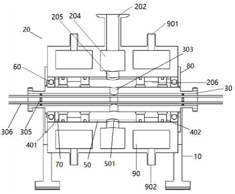 Attachment structure of motor rotor with low temperature winding