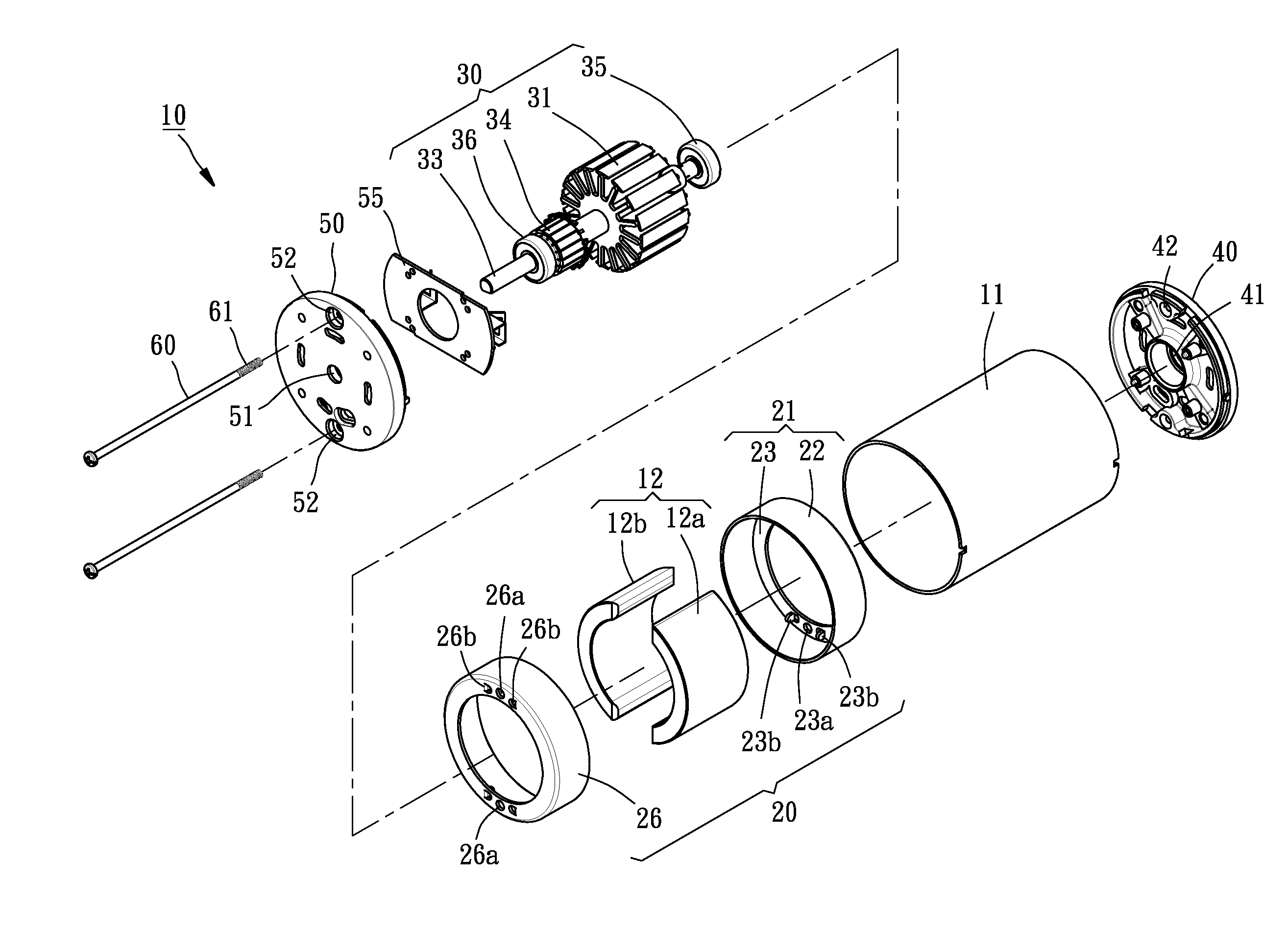 Permanent-magent motor