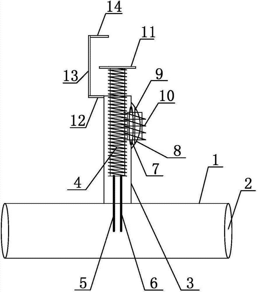 Lifting type flow-adjustable valve