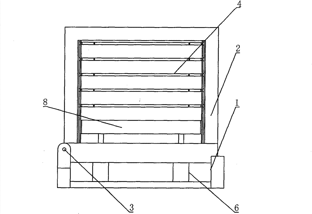 Production mould for foam insulation composite board