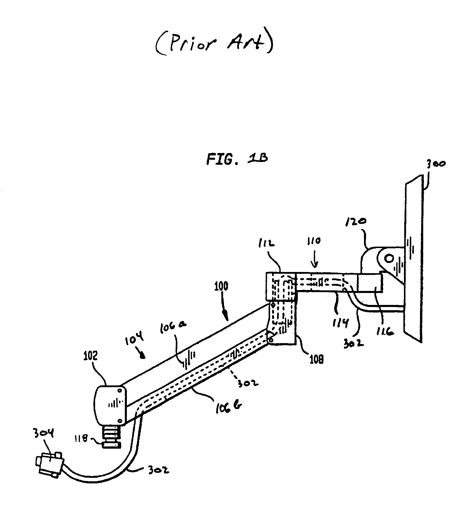 Universal wall mounting bracket