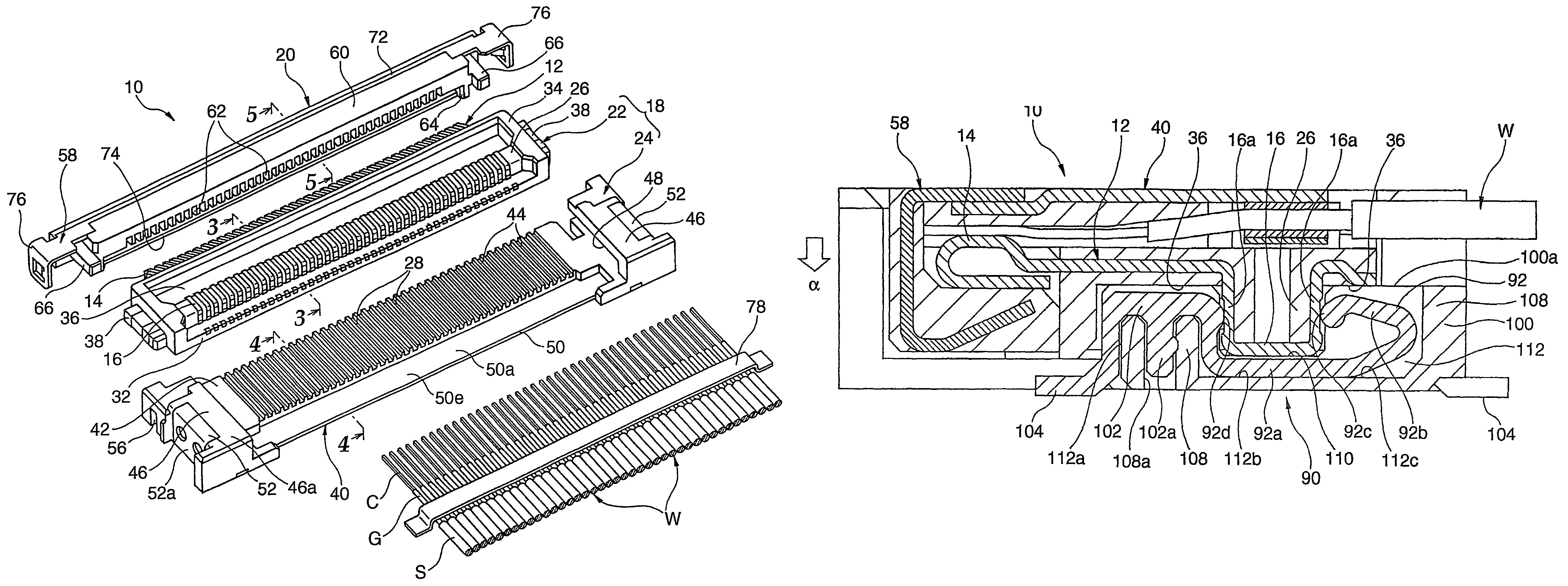 Connector and connector system