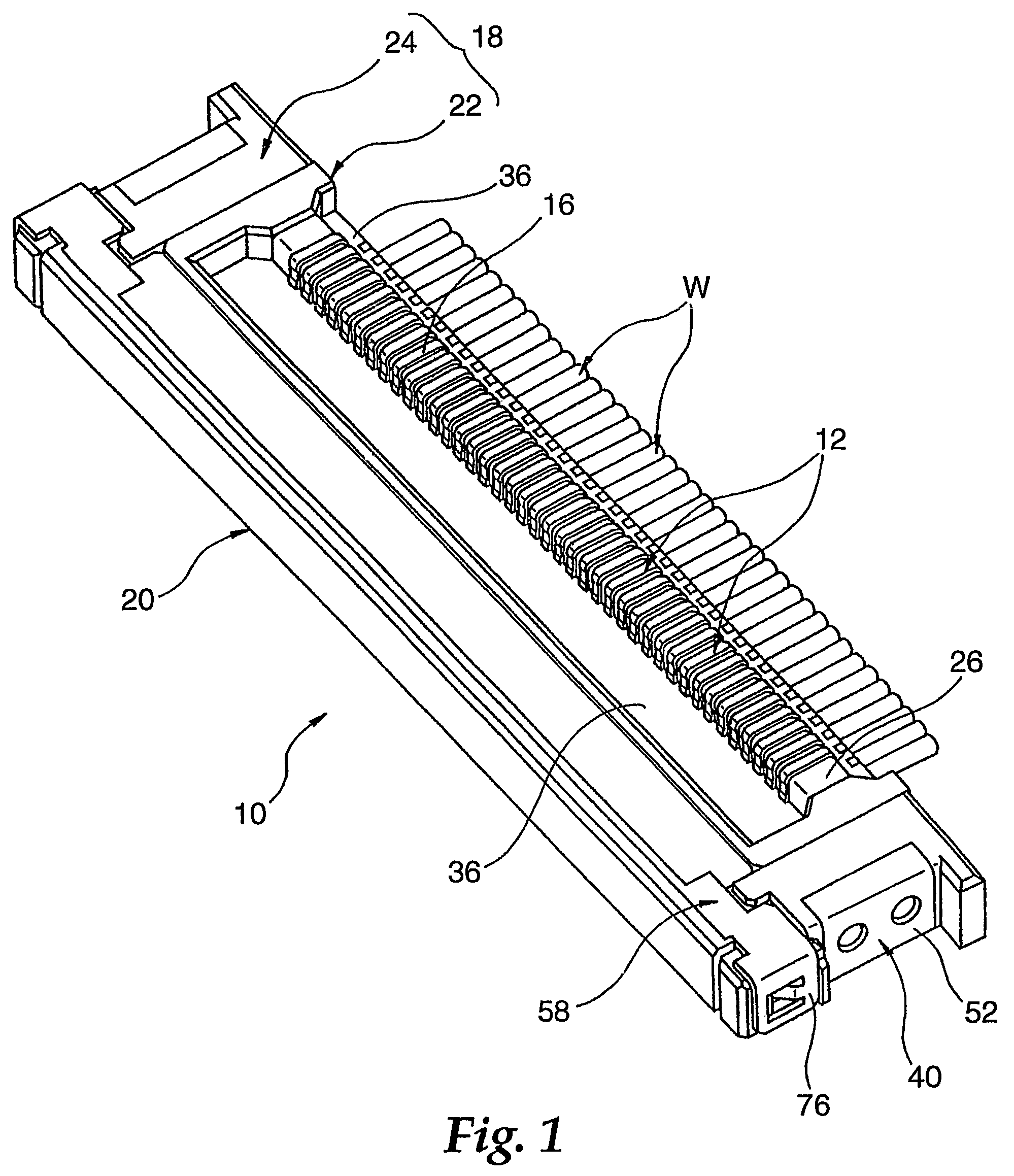 Connector and connector system