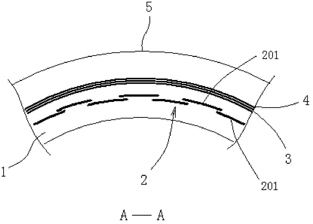 Anti-pricking tire