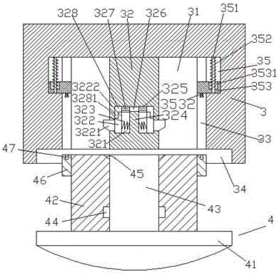 LED street lamp capable of being quickly and stably installed