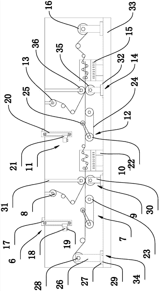 Disposable operation protective clothing material and preparation method thereof