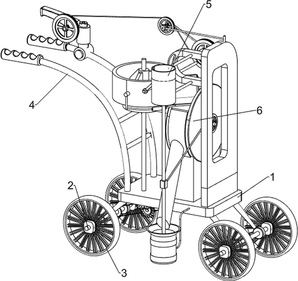 Agricultural vegetable seedling auxiliary fertilization device