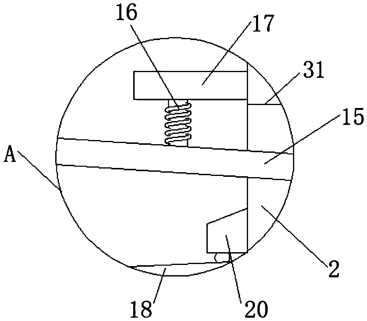 Coal briquette sorting device capable of removing impurities for coal mine processing