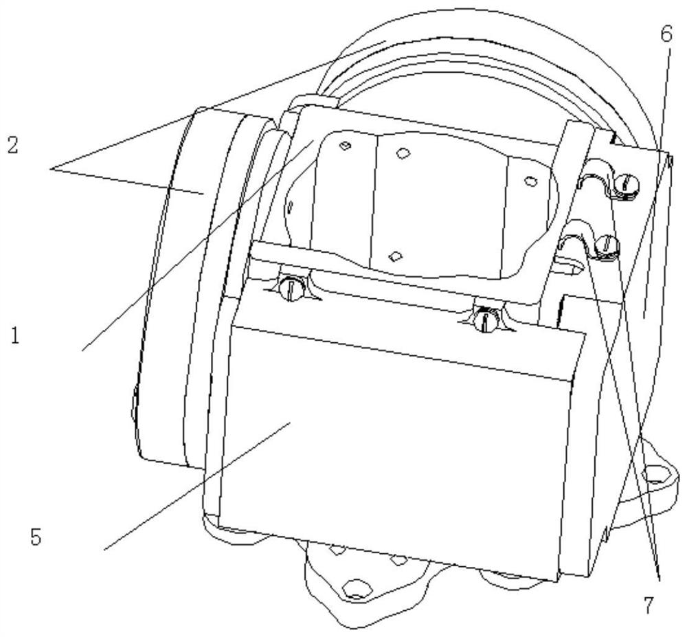 A high-precision dual-axis fiber optic gyro micro-measurement device