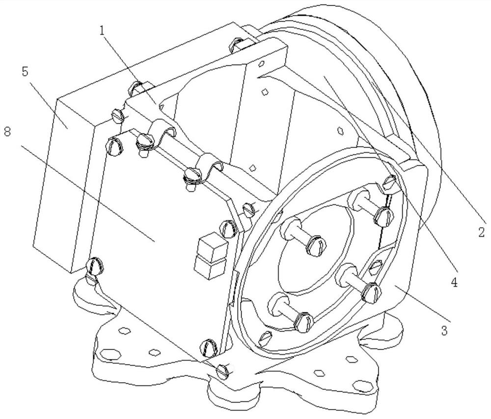 A high-precision dual-axis fiber optic gyro micro-measurement device