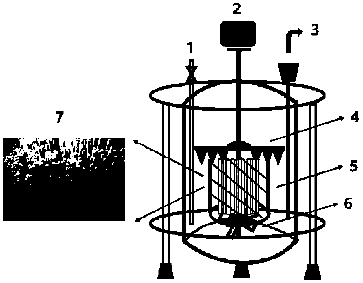 Microorganism universal immobilized fermentation device and application thereof