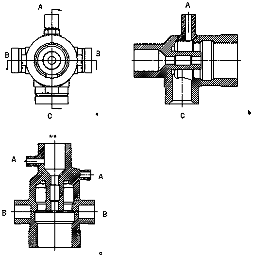 TC4 titanium alloy multi-channel valve body laser selective area melting forming method