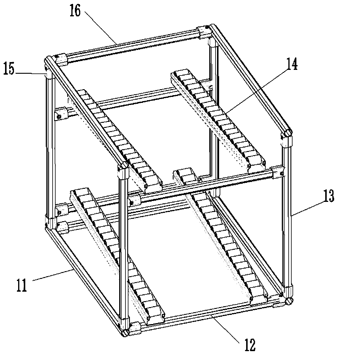 Automatic butt joint feeding mechanism