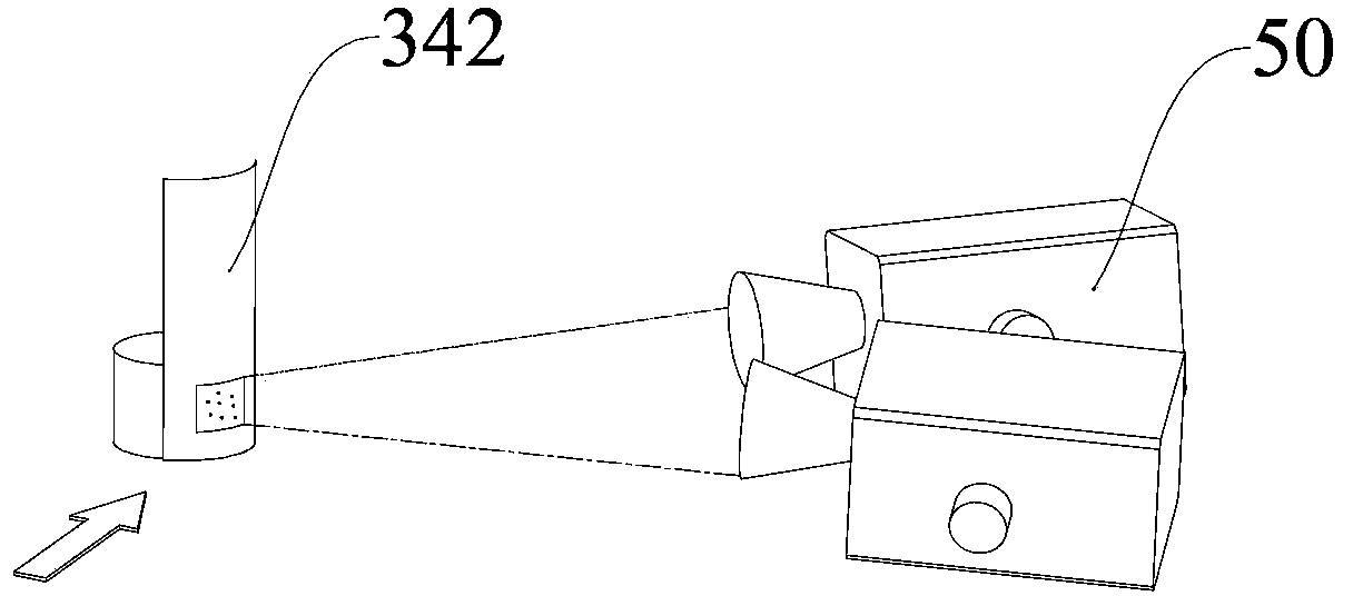 Display system and display method for NPLS (nano-tracer planar laser scattering) three-dimensional structure of supersonic flow field